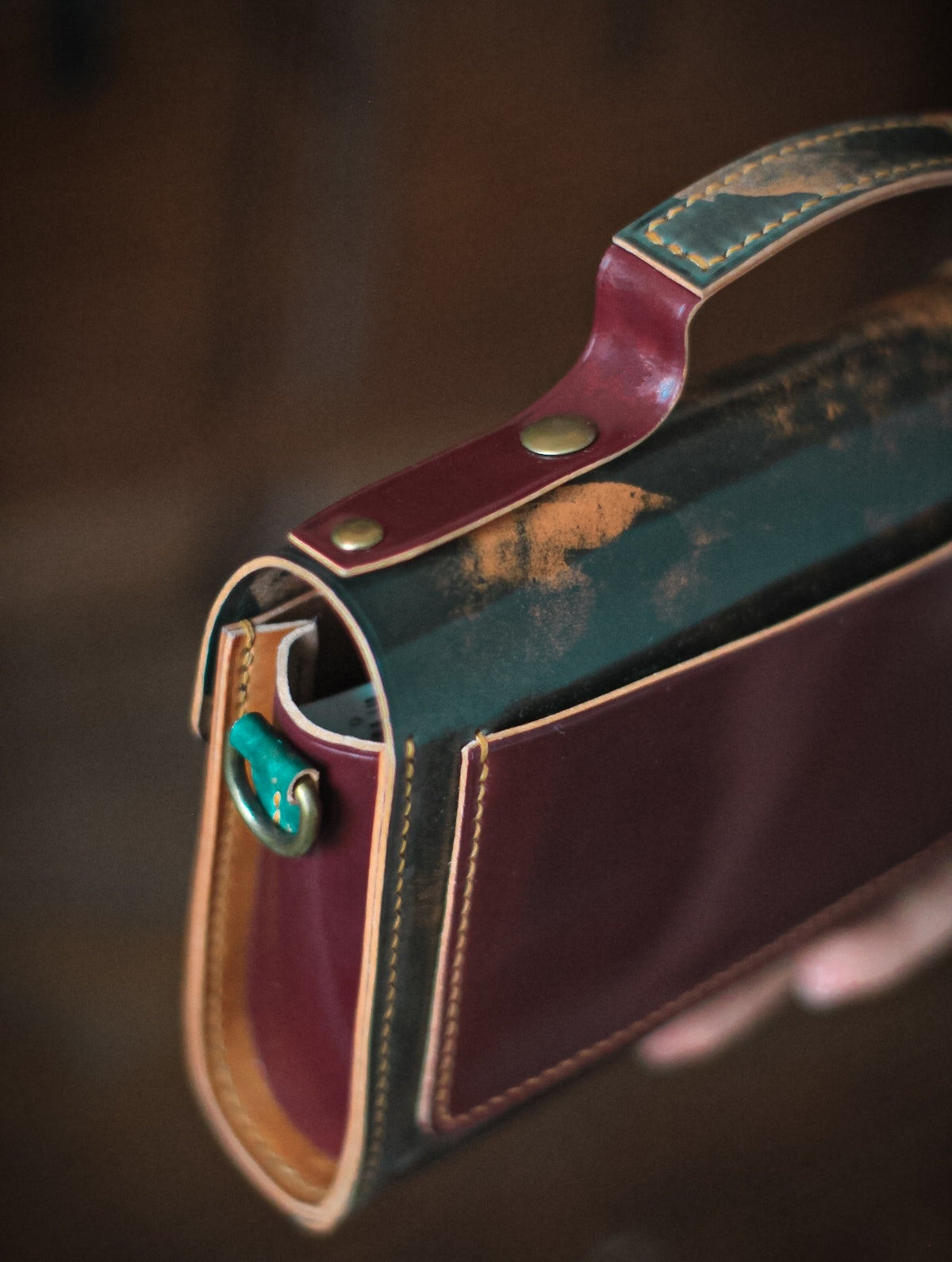 Mini Shell Bag Shell Cordovan mini bag Cartella – Vinyl Leather